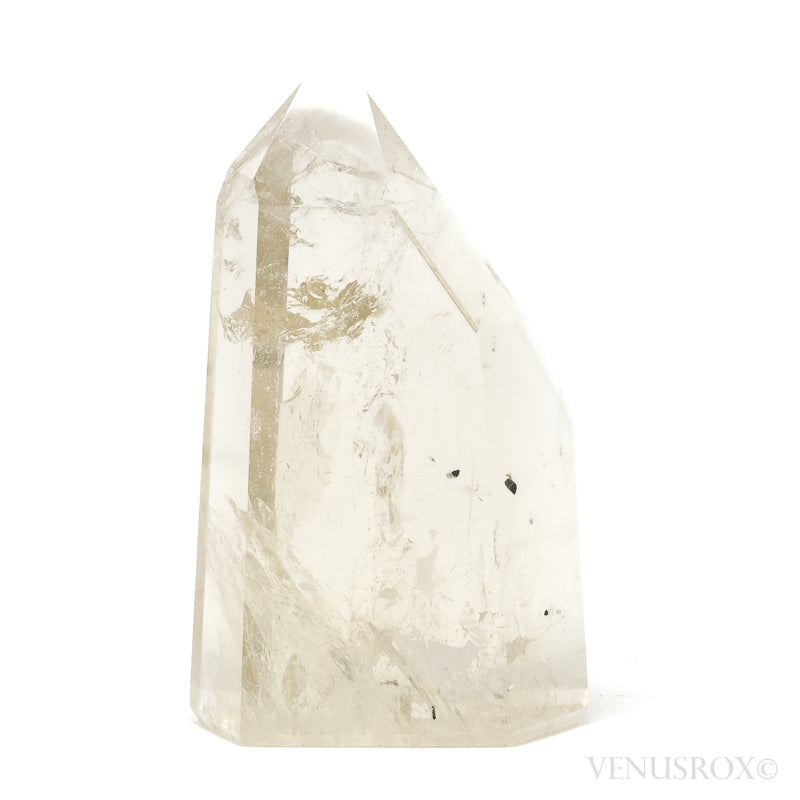 Natural Citrine Black Tourmaline Polished Point from Brazil | Venusrox