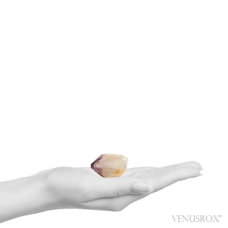 Amethyst Phantom Polished/Natural Point from Cristalina, Goiás, Brazil | Venusrox