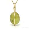 Heliodor Polished Sphere Pendant from Mozambique | Venusrox