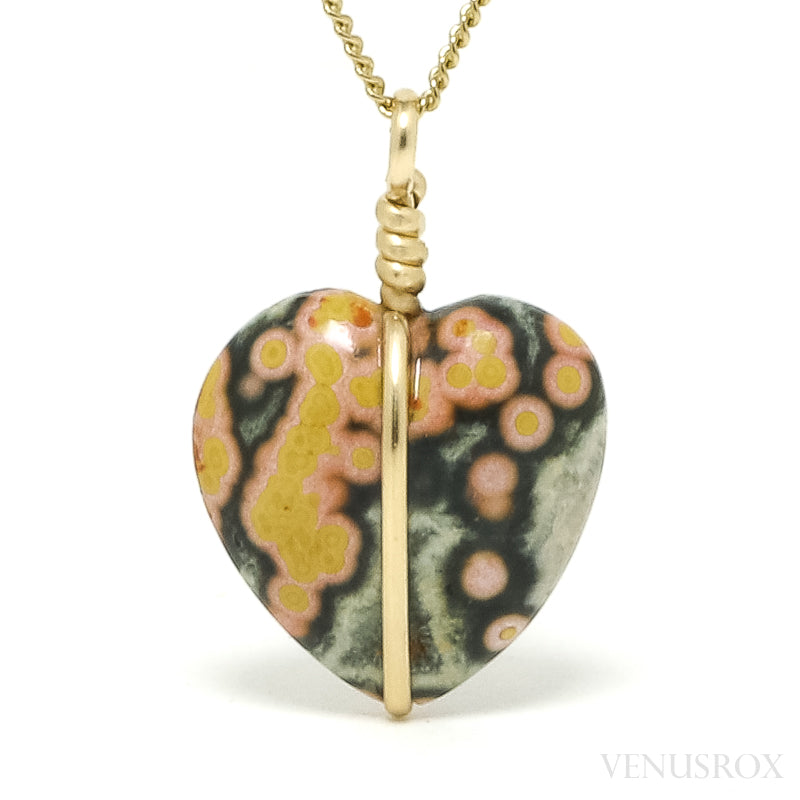 Ocean Jasper Crystal Pendant from Madagascar | Venusrox