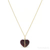 Ruby Heart Pendant from India | Venusrox