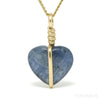 Blue Kyanite Polished Crystal Pendant from Nepal | Venusrox