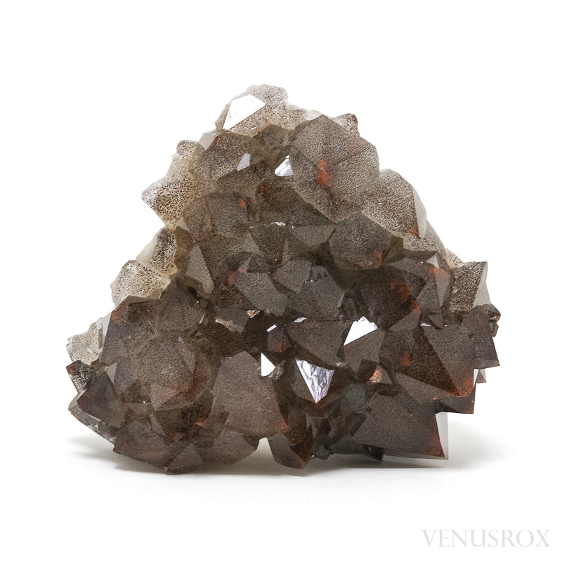 Smoky Quartz with Hematite Natural Cluster from Thunder Bay, Ontario, Canada | Venusrox