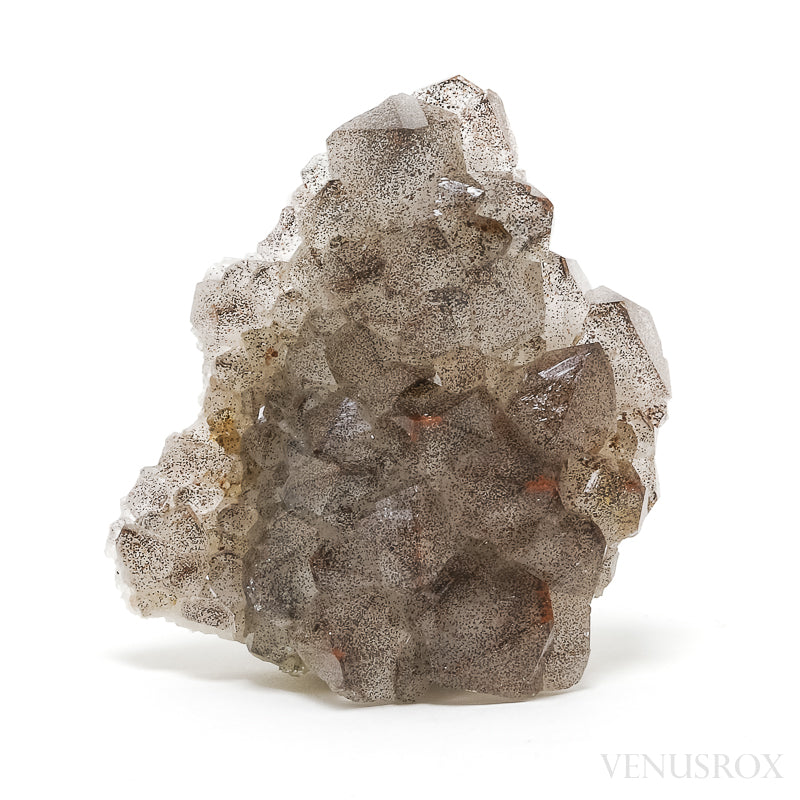 Smoky Quartz with Hematite Natural Cluster from Thunder Bay, Ontario, Canada | Venusrox