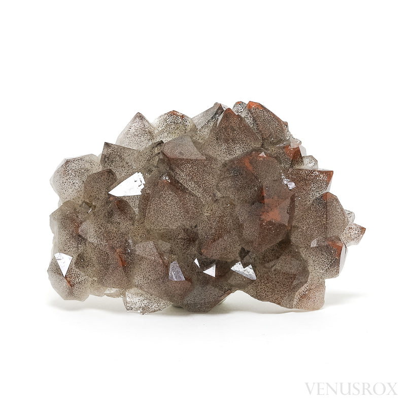 Smoky Quartz with Hematite Natural Cluster from Thunder Bay, Ontario, Canada | Venusrox