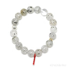 Mica in Quartz Bead Bracelet from Madagascar | Venusrox