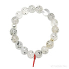 Mica in Quartz Bead Bracelet from Madagascar | Venusrox
