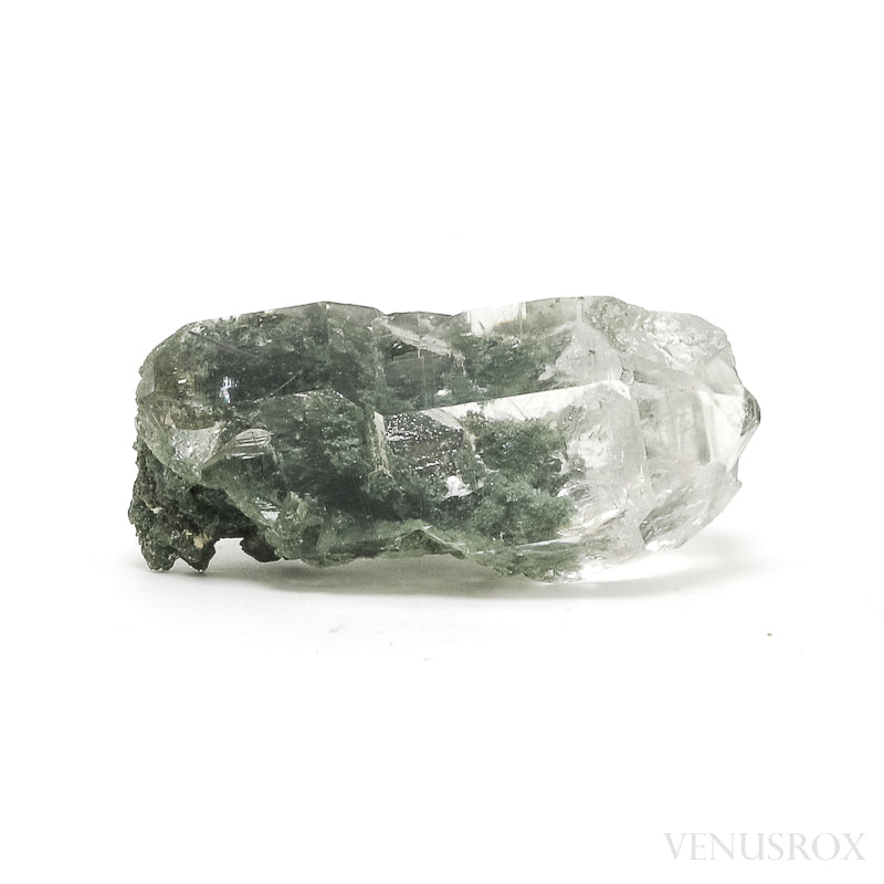 Rutilated Himalayan Chlorite Quartz Natural Point from the Meru Peak Foot Hills, Garhwal, Uttarakhand, Indian Himalayas | Venusrox