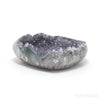 Amethyst with Agate Polished/Natural Heart from Uruguay | Venusrox