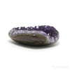 Amethyst with Agate Polished/Natural Heart from Uruguay | Venusrox