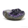 Amethyst with Agate Polished/Natural Heart from Uruguay | Venusrox