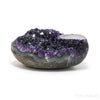 Amethyst with Agate Polished/Natural Heart from Uruguay | Venusrox