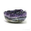 Amethyst with Agate Polished/Natural Heart from Uruguay | Venusrox