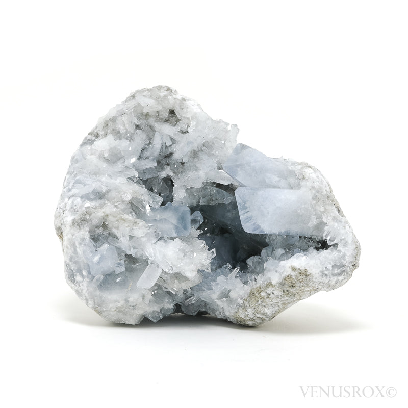 Blue Celestite Natural Cluster from Madagascar | Venusrox