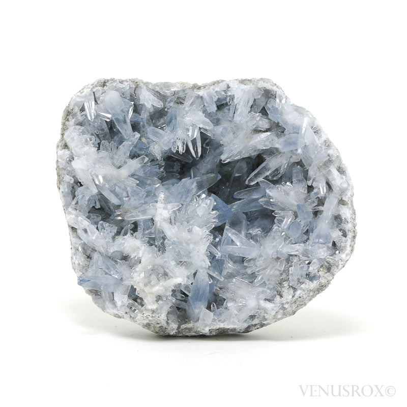 Blue Celestite Natural Cluster from Madagascar | Venusrox