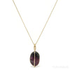 Ruby & Zoisite Polished Crystal Pendant from India | Venusrox