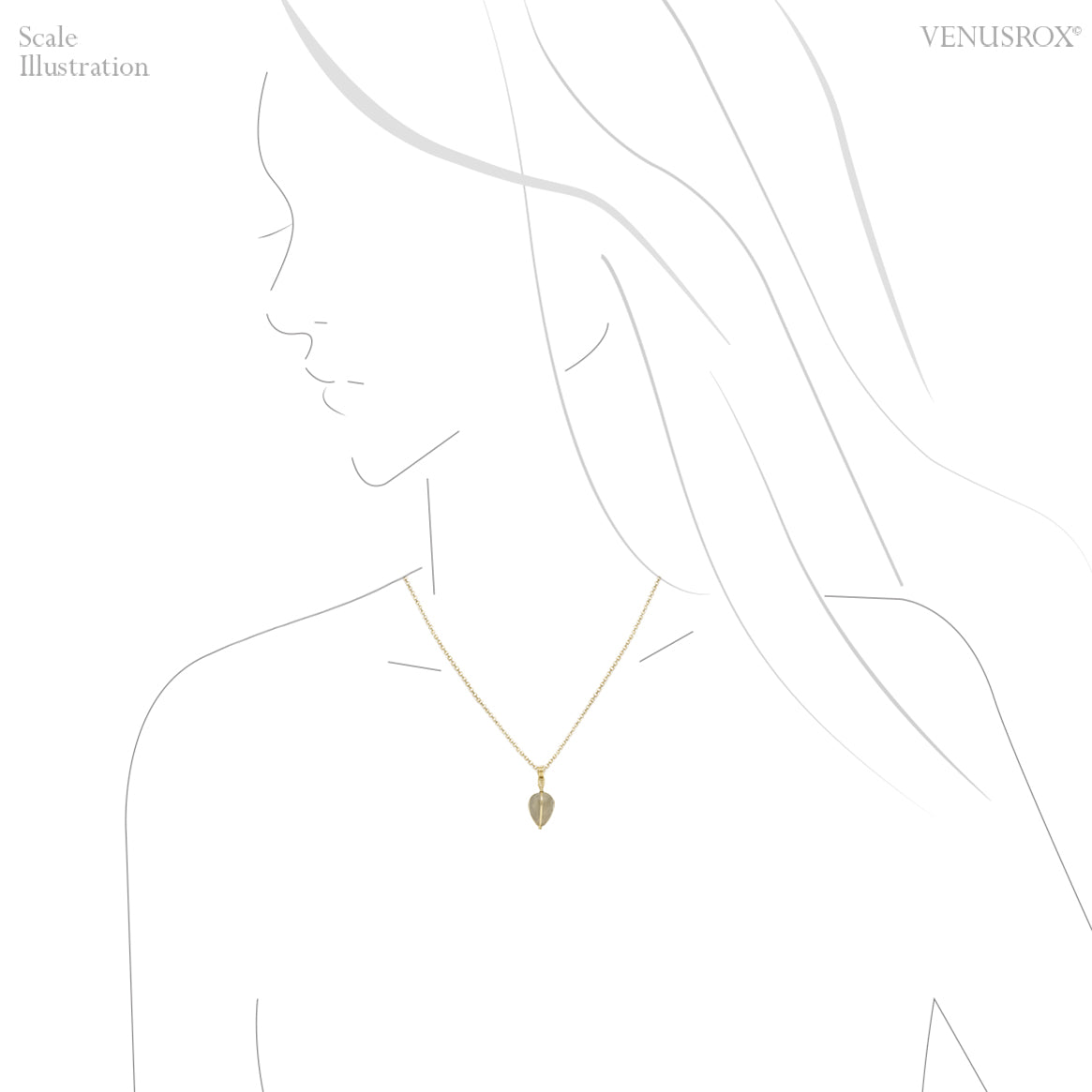 Grey Moonstone Faceted Polished Crystal Pendant from Madagascar | Venusrox