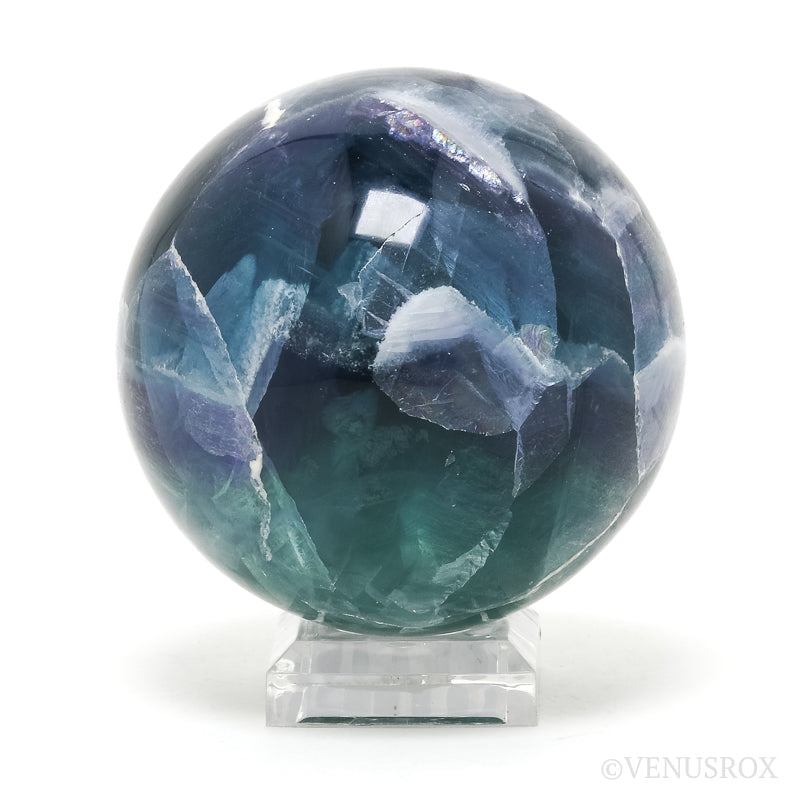 Fluorite Polished Sphere from Mexico | Venusrox