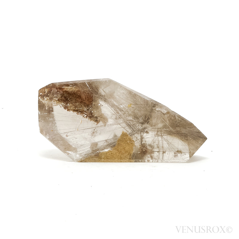 Rutilated Lodalite Quartz Polished Crystal from Brazil | Venusrox