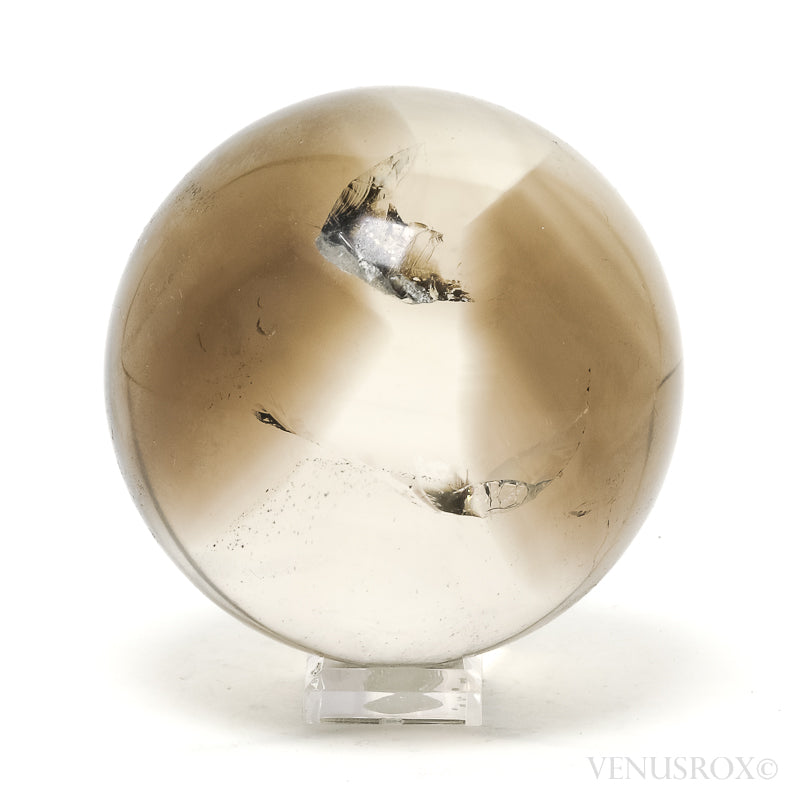 Smoky Phantom Quartz Sphere from Brazil | Venusrox