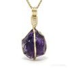 Amethyst Phantom Natural Crystal Pendant | Venusrox