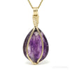 Amethyst Phantom Polished Crystal Pendant | Venusrox