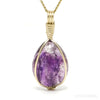 Amethyst Phantom Polished Crystal Pendant | Venusrox