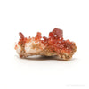 Vanadinite on Barite & Matrix Natural Specimen from Mibladen, Midelt, Meknes-Tafilalet Region, Morocco | Venusrox