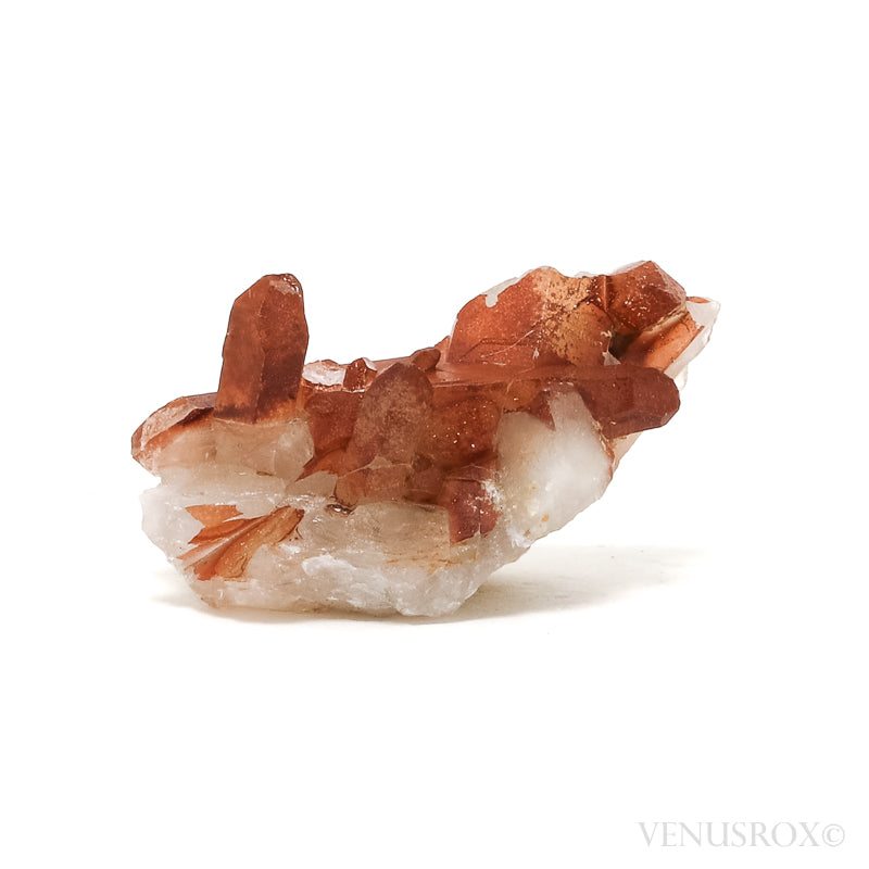 Ferruginous (Red) Quartz Natural Cluster from Tinejdad, Errachidia Province, Drâa-Tafilalet Region, Morocco | Venusrox