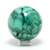 Malachite Polished/Natural Sphere from the Democratic Republic of Congo | Venusrox