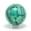 Malachite Polished/Natural Sphere from the Democratic Republic of Congo | Venusrox