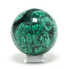 Malachite Polished/Natural Sphere from the Democratic Republic of Congo | Venusrox