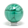 Malachite Polished/Natural Sphere from the Democratic Republic of Congo | Venusrox