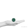 Malachite Polished/Natural Sphere from the Democratic Republic of Congo | Venusrox