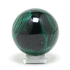 Malachite Polished/Natural Sphere from the Democratic Republic of Congo | Venusrox