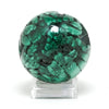 Malachite Polished/Natural Sphere from the Democratic Republic of Congo | Venusrox