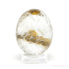 Clear Quartz with an Enhydro, Negative Crystals & Matrix Polished Egg from Madagascar | Venusrox