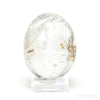 Clear Quartz with an Enhydro, Negative Crystals & Matrix Polished Egg from Madagascar | Venusrox