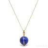 Lapis Lazuli Polished Sphere Pendant from Afghanistan | Venusrox