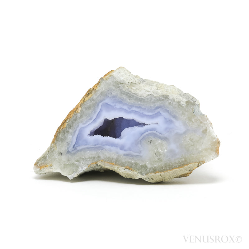 Blue Lace Agate on Matrix Polished/Natural Crystal from Malawi | Venusrox