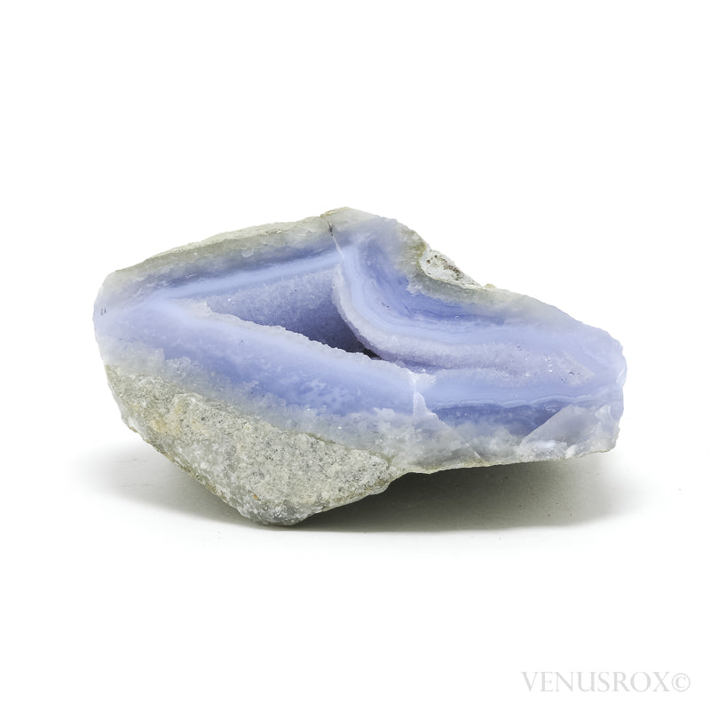 Blue Lace Agate on Matrix Polished/Natural Crystal from Malawi | Venusrox