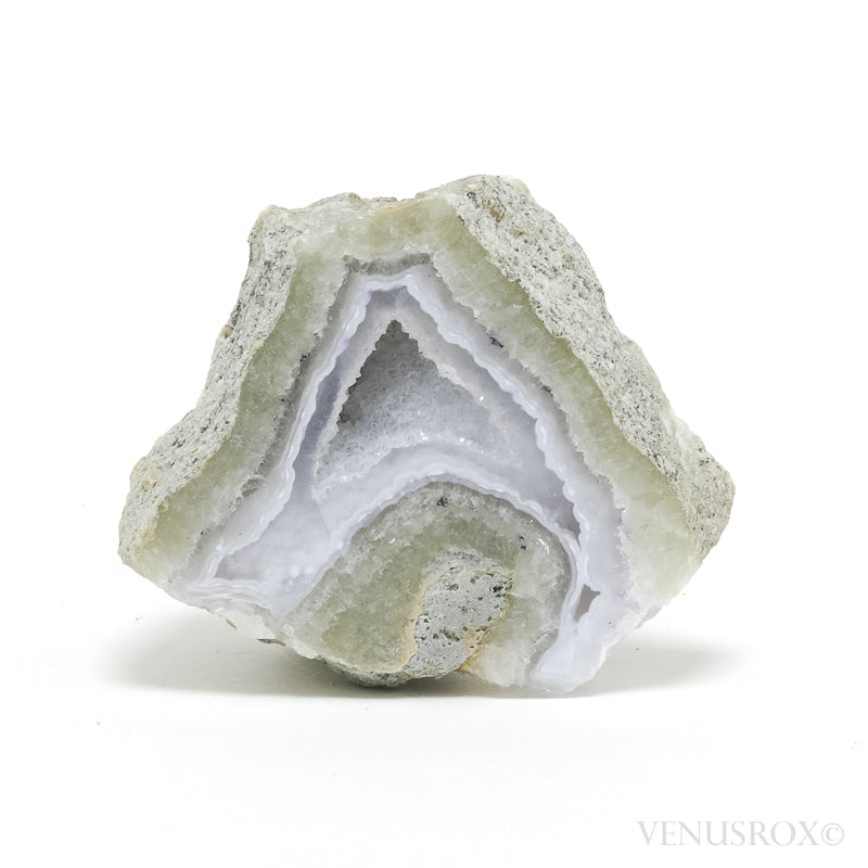 Blue Lace Agate on Matrix Polished/Natural Crystal from Malawi | Venusrox