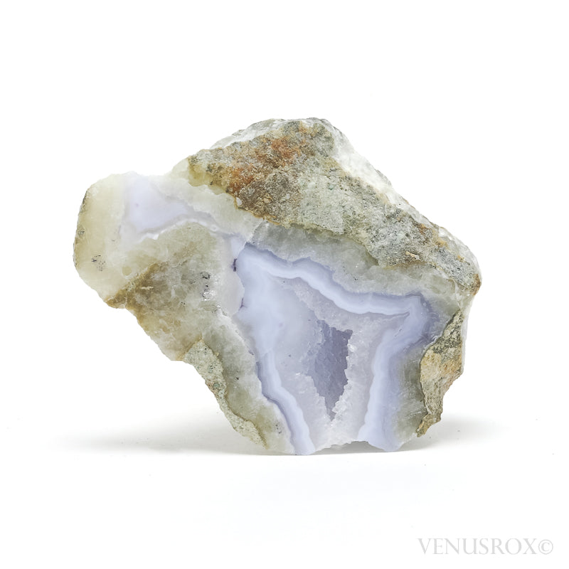Blue Lace Agate on Matrix Polished/Natural Crystal from Malawi | Venusrox