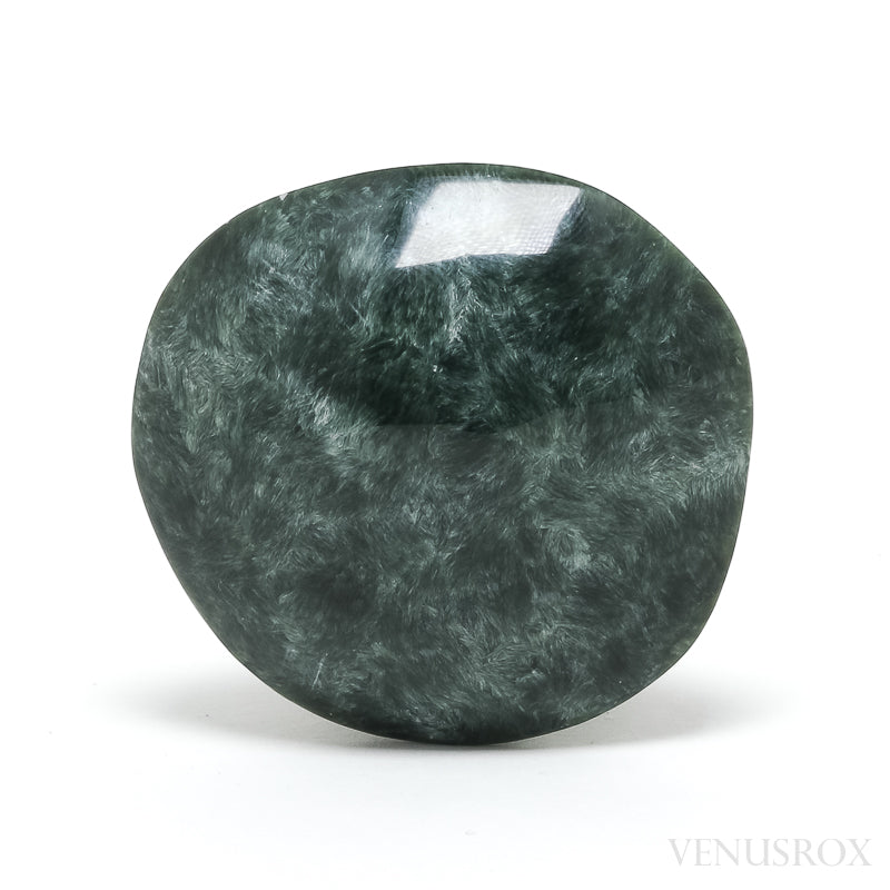 Seraphinite Polished Crystal from Korshunovskoye Iron Scary Deposit, Irkutskaya Oblast, Siberia, Russia | Venusrox