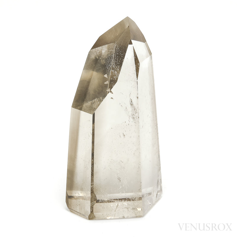Smoky Phantom Quartz Polished Point from Brazil | Venusrox