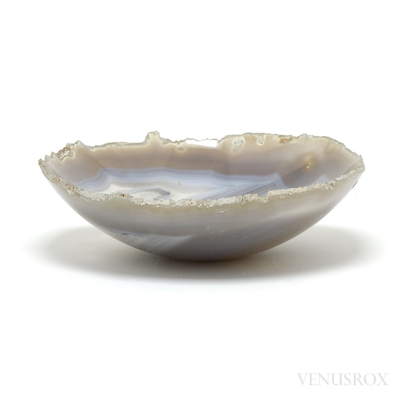 Agate Part Polished/Part Natural Bowl from Brazil | Venusrox