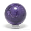 Charoite Polished Sphere from Sakha Republic, Siberia, Russia | Venusrox