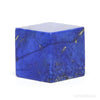 Lapis Lazuli Polished Cube from Afghanistan | Venusrox