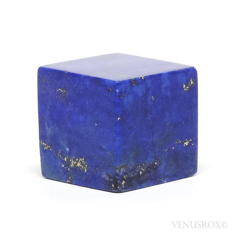 Lapis Lazuli Polished Cube from Afghanistan | Venusrox