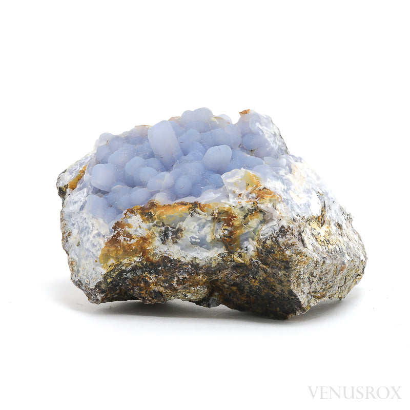 Blue Chalcedony pseudomorph after Anhydrite on Matrix Natural Crystal from Rumy Pata, Ichuna, General Sanchez Cerro Province, Moquegua, Peru | Venusrox